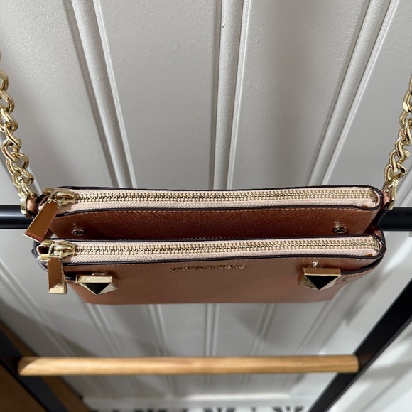 Michael Kors Karla Leather East West Crossbody - Picture 6 of 10